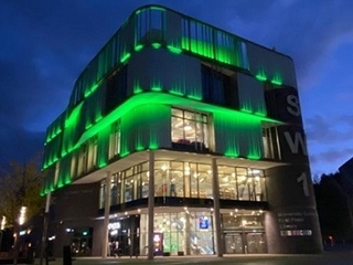 Telford & Wrekin Council glows Green!